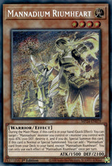 Mannadium Riumheart [MP24-EN079] Prismatic Secret Rare | RetroPlay Games