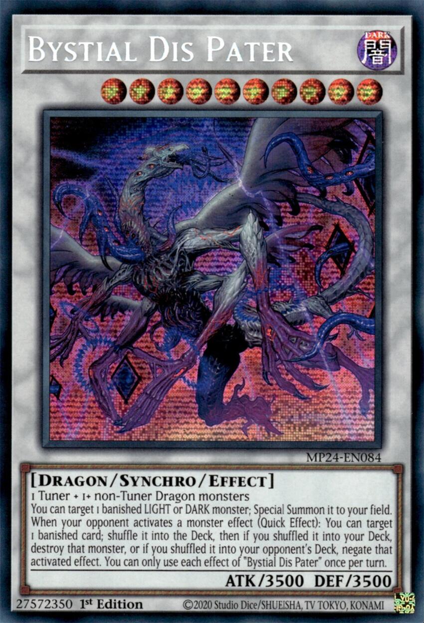 Bystial Dis Pater [MP24-EN084] Prismatic Secret Rare | RetroPlay Games