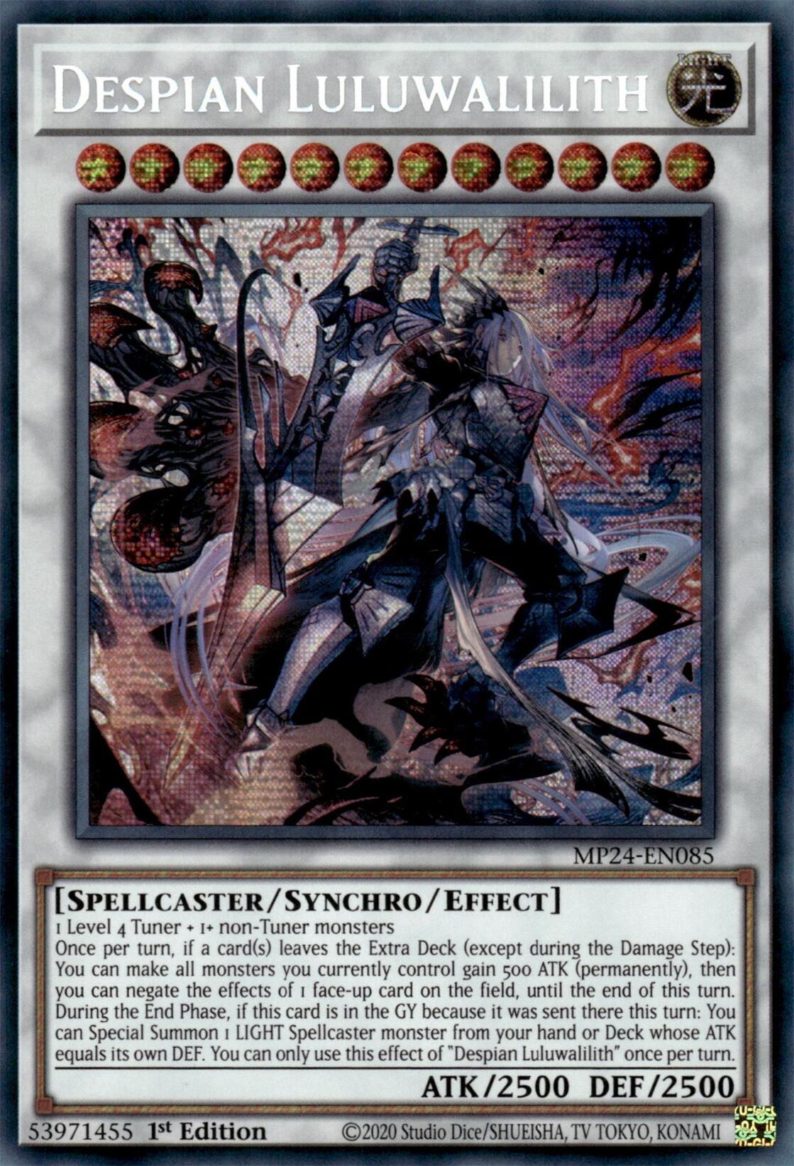 Despian Luluwalilith [MP24-EN085] Prismatic Secret Rare | RetroPlay Games