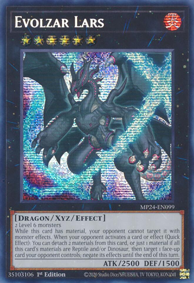 Evolzar Lars [MP24-EN099] Prismatic Secret Rare | RetroPlay Games