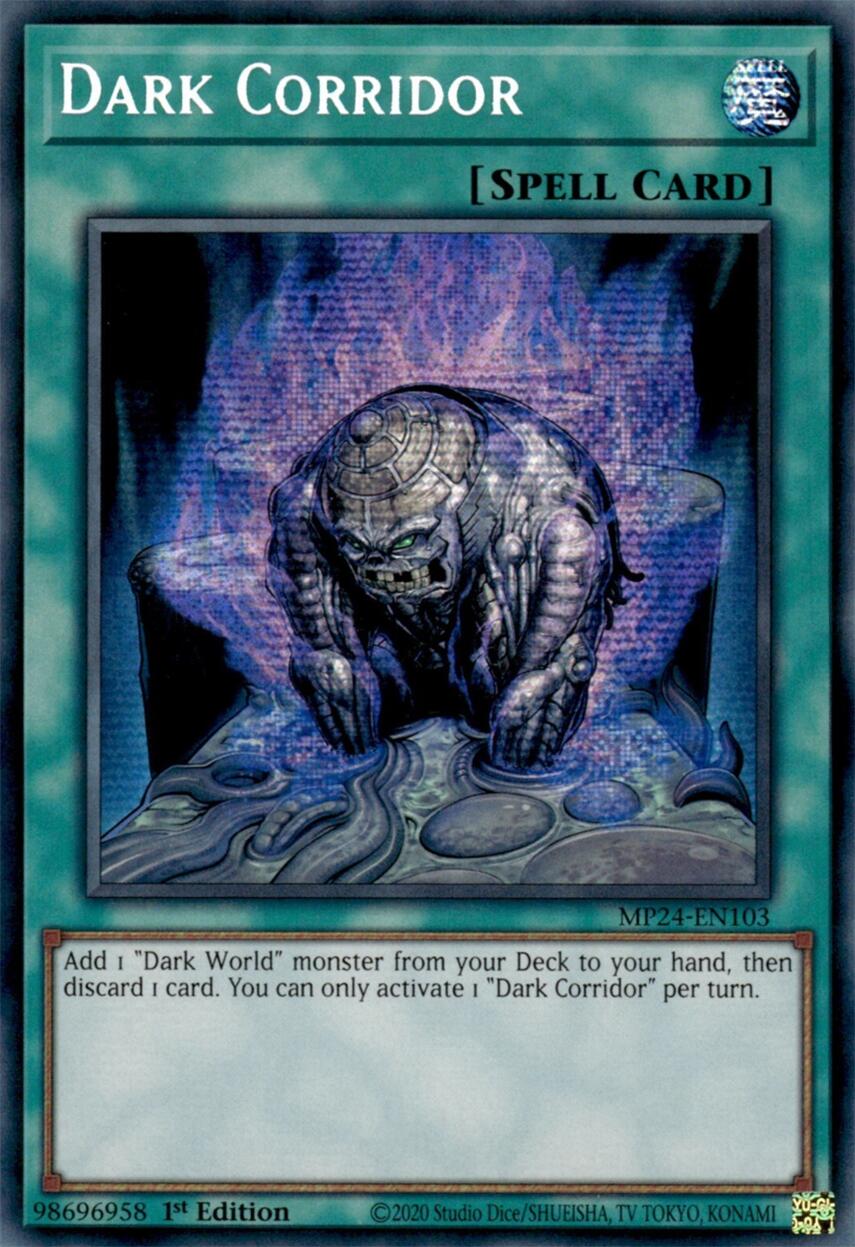 Dark Corridor [MP24-EN103] Prismatic Secret Rare | RetroPlay Games