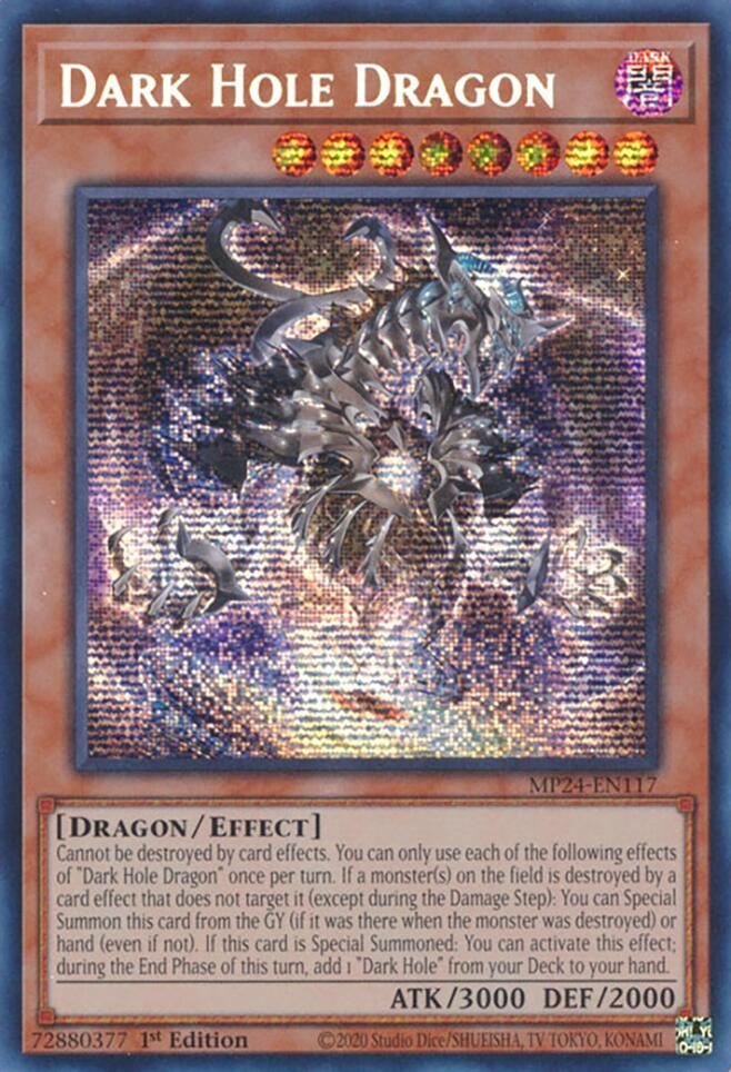 Dark Hole Dragon [MP24-EN117] Prismatic Secret Rare | RetroPlay Games