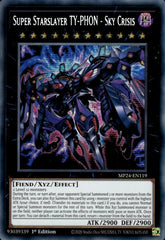 Super Starslayer TY-PHON - Sky Crisis [MP24-EN119] Prismatic Secret Rare | RetroPlay Games