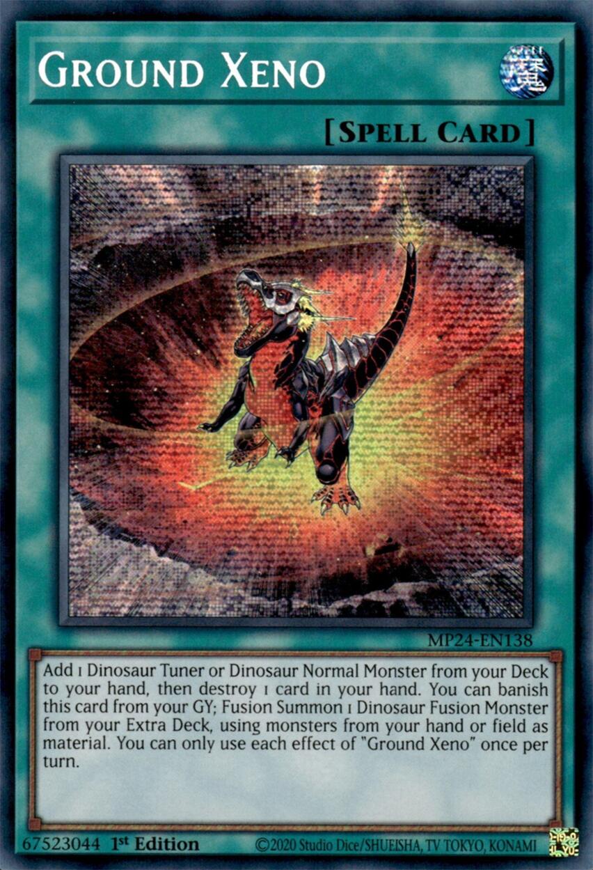 Ground Xeno [MP24-EN138] Prismatic Secret Rare | RetroPlay Games