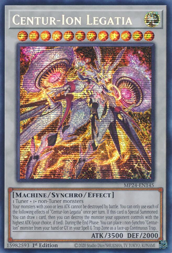 Centur-Ion Legatia [MP24-EN145] Prismatic Secret Rare | RetroPlay Games