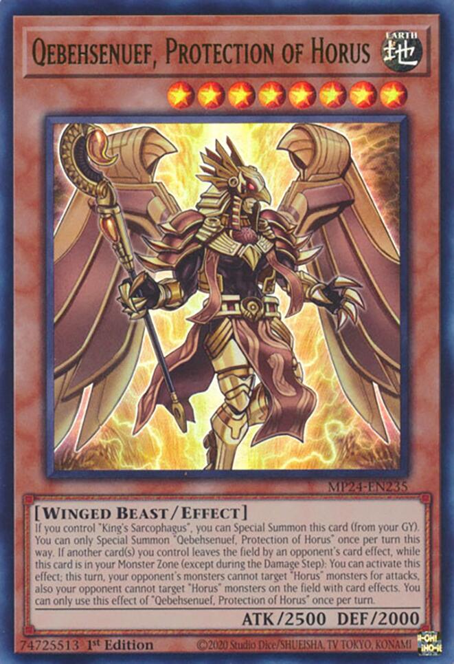 Qebehsenuef, Protection of Horus [MP24-EN235] Ultra Rare | RetroPlay Games
