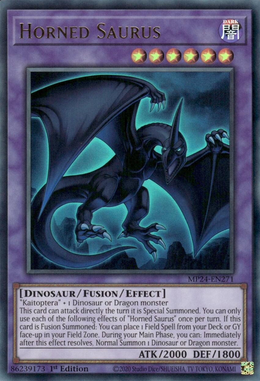 Horned Saurus [MP24-EN271] Ultra Rare | RetroPlay Games