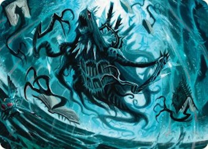 Overlord of the Floodpits Art Card [Duskmourn: House of Horror Art Series] | RetroPlay Games