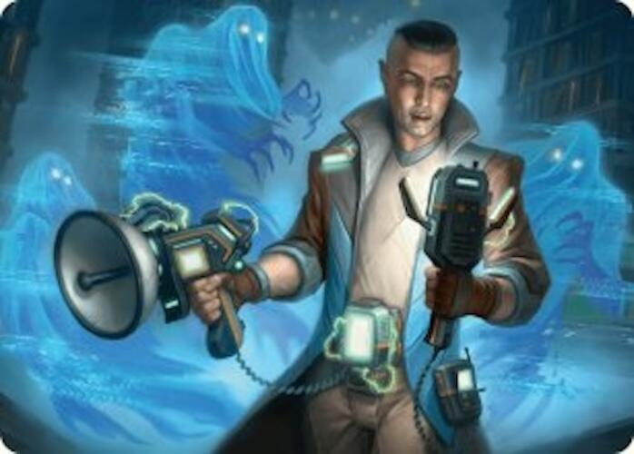 Paranormal Analyst Art Card [Duskmourn: House of Horror Art Series] | RetroPlay Games