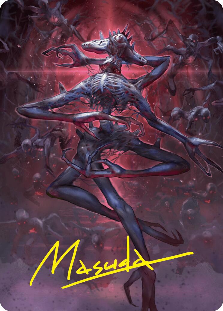 Overlord of the Balemurk Art Card (Gold-Stamped Signature) [Duskmourn: House of Horror Art Series] | RetroPlay Games
