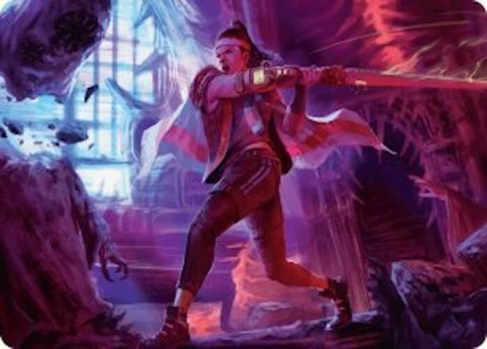 Diversion Specialist Art Card [Duskmourn: House of Horror Art Series] | RetroPlay Games