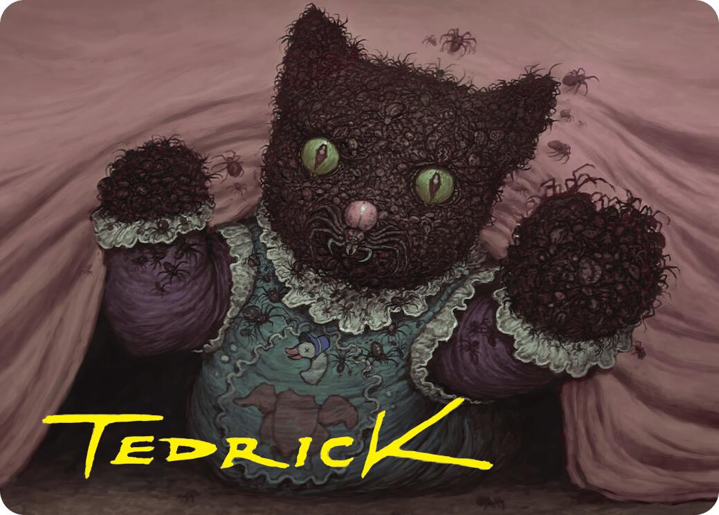 Twitching Doll Art Card (Gold-Stamped Signature) [Duskmourn: House of Horror Art Series] | RetroPlay Games