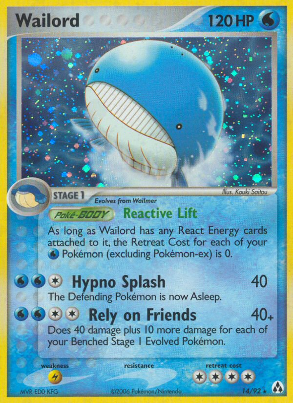 Wailord (14/92) [EX: Legend Maker] | RetroPlay Games