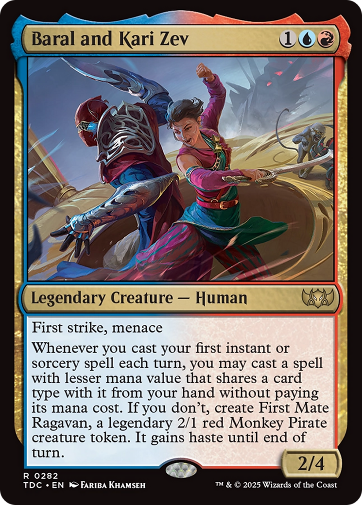 Baral and Kari Zev [Tarkir: Dragonstorm Commander] | RetroPlay Games