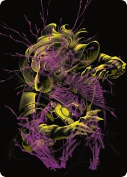 Nashi, Searcher in the Dark Art Card (43/54) [Duskmourn: House of Horror Art Series] | RetroPlay Games