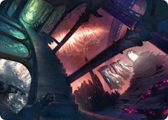 Terramorphic Expanse Art Card [Duskmourn: House of Horror Art Series] | RetroPlay Games