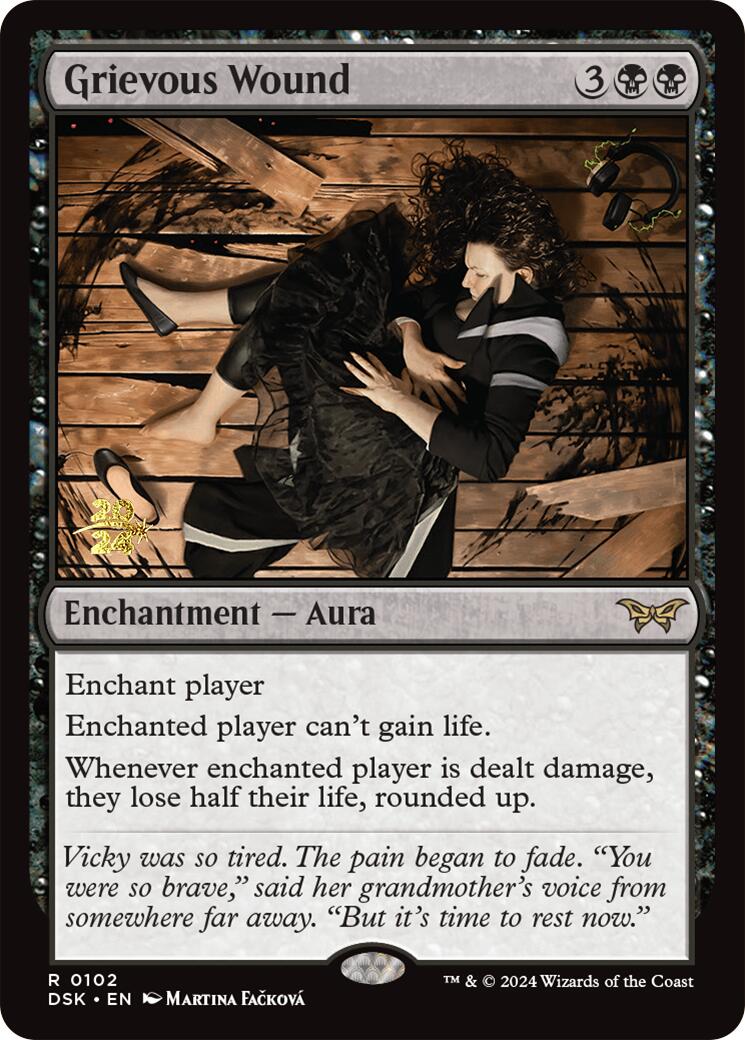 Grievous Wound [Duskmourn: House of Horror Prerelease Promos] | RetroPlay Games