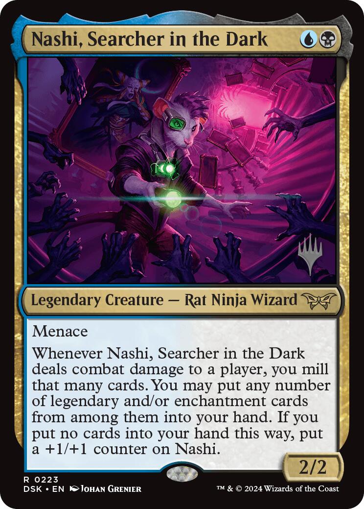 Nashi, Searcher in the Dark [Duskmourn: House of Horror Promos] | RetroPlay Games