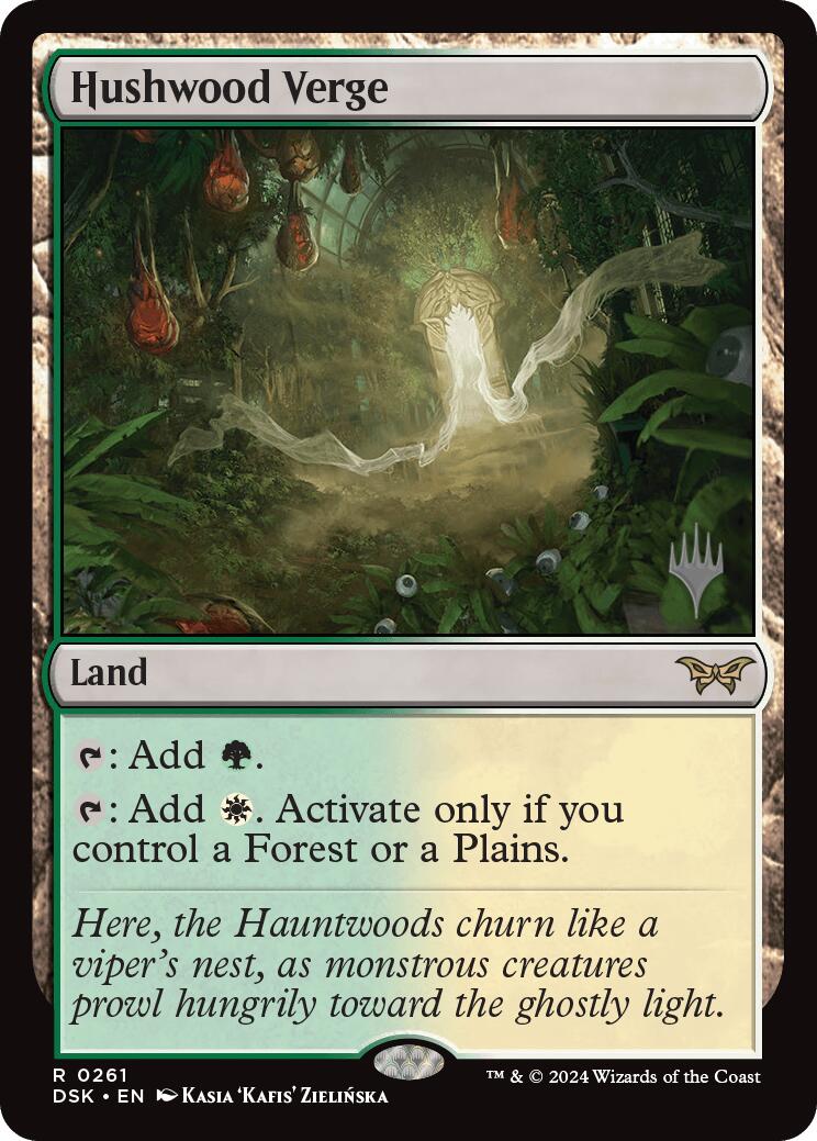 Hushwood Verge (Promo Pack) [Duskmourn: House of Horror Promos] | RetroPlay Games