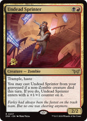 Undead Sprinter [Duskmourn: House of Horror Prerelease Promos] | RetroPlay Games