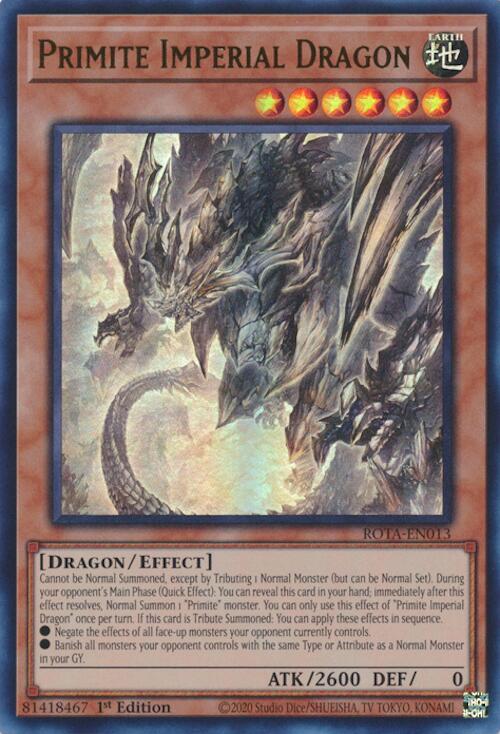 Primite Imperial Dragon [ROTA-EN013] Ultra Rare | RetroPlay Games