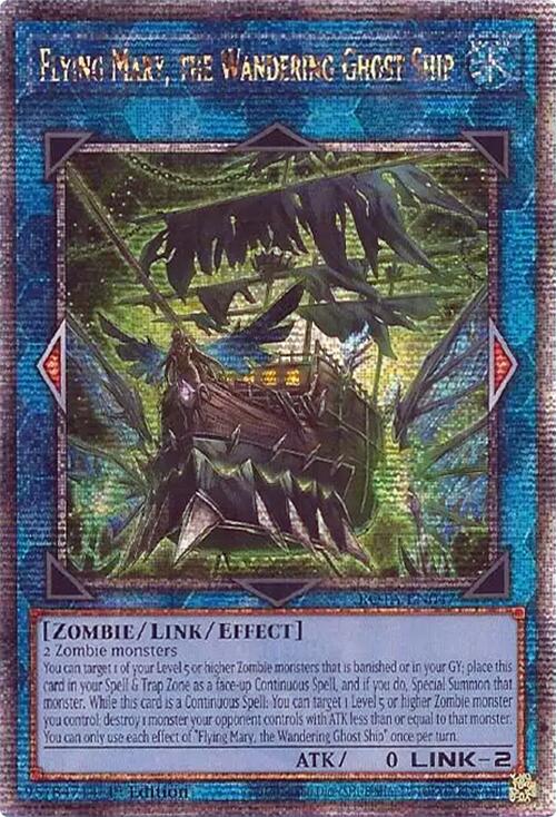 Flying Mary, the Wandering Ghost Ship (Quarter Century Secret Rare) [ROTA-EN047] Quarter Century Secret Rare | RetroPlay Games