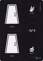 Punch Card Token (1 // 2) [Duskmourn: House of Horror Tokens] | RetroPlay Games