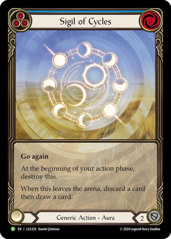 Sigil of Cycles (Extended Art) [LGS329] (Promo)  Rainbow Foil | RetroPlay Games