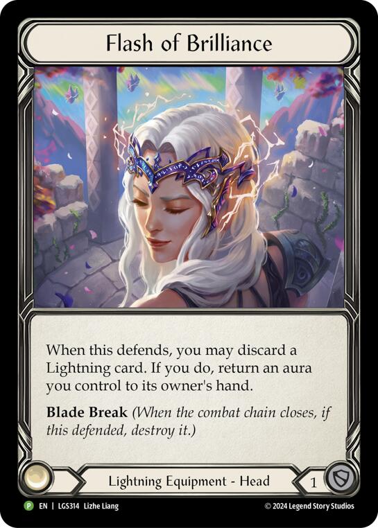 Flash of Brilliance - LGS314 [LGS314] (Promo)  Rainbow Foil | RetroPlay Games