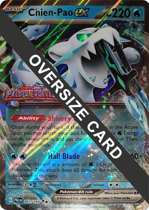 Chien-Pao ex (061/193) (Jumbo) [Scarlet & Violet: Black Star Promos] | RetroPlay Games