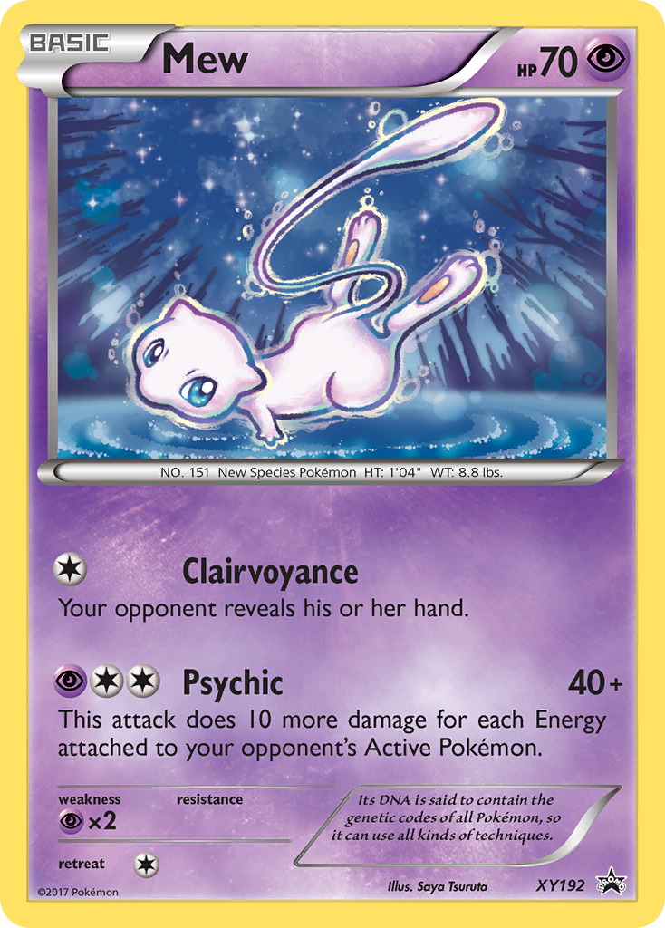 Mew (XY192) [XY: Black Star Promos] | RetroPlay Games