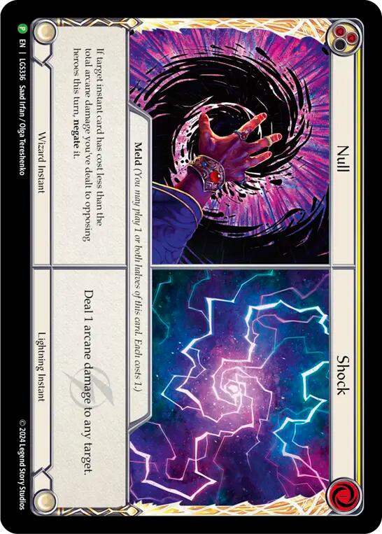 Null // Shock [LGS336] (Promo)  Cold Foil | RetroPlay Games