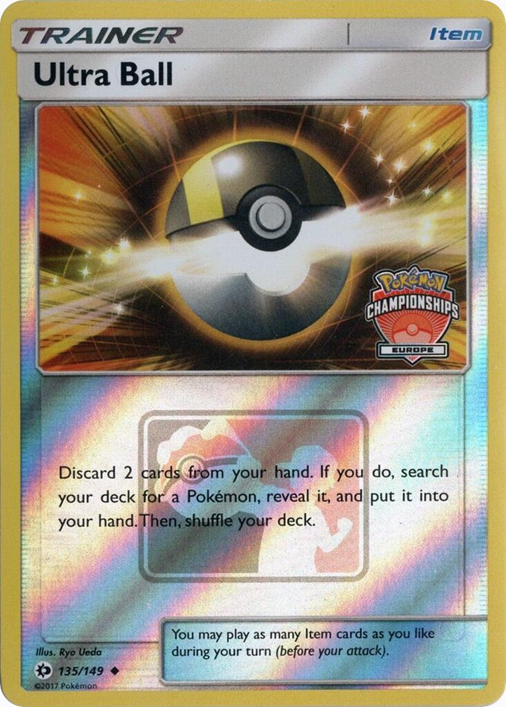 Ultra Ball (135/149) (Europe Championships) [League & Championship Cards] | RetroPlay Games