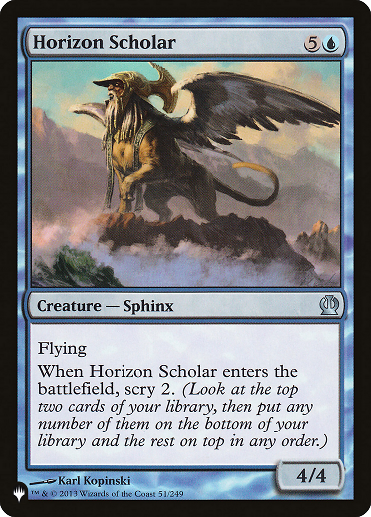 Horizon Scholar [The List] | RetroPlay Games