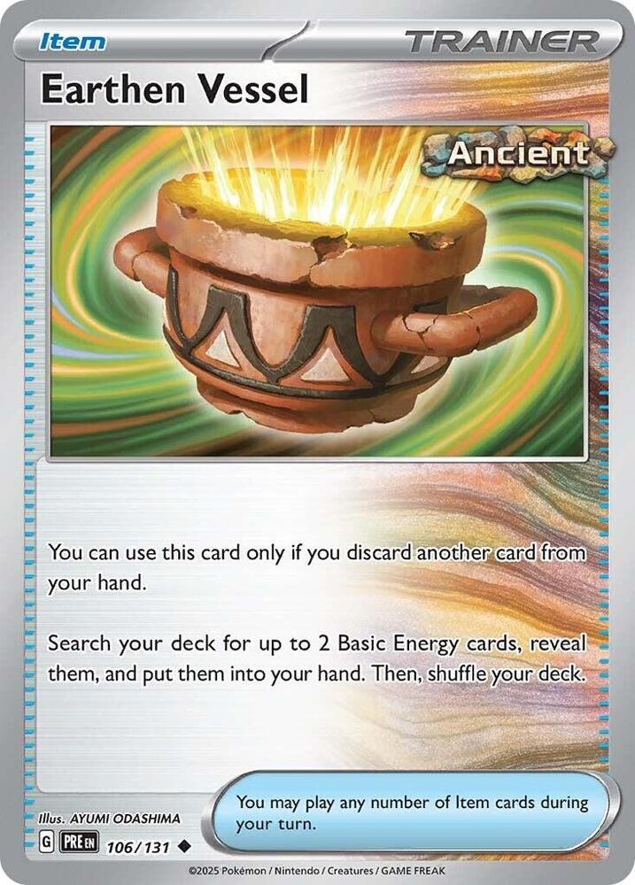 Earthen Vessel (106/131) [Scarlet & Violet: Prismatic Evolutions] | RetroPlay Games