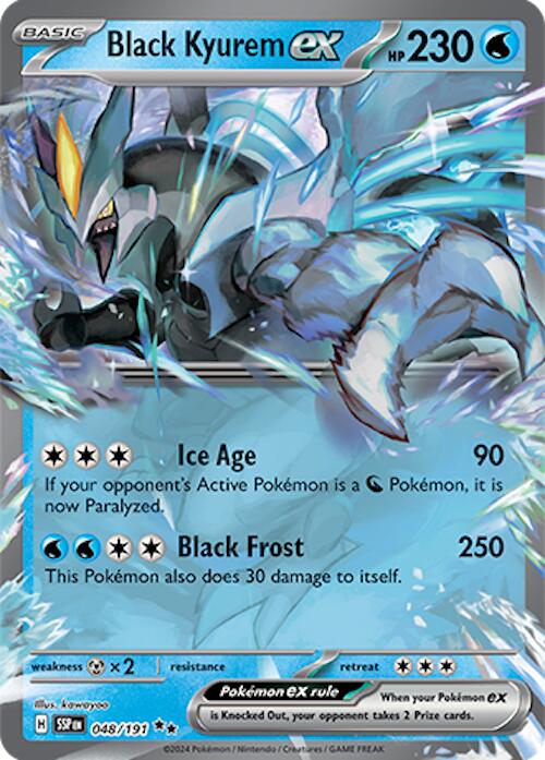 Black Kyurem ex (048/191) [Scarlet & Violet: Surging Sparks] | RetroPlay Games