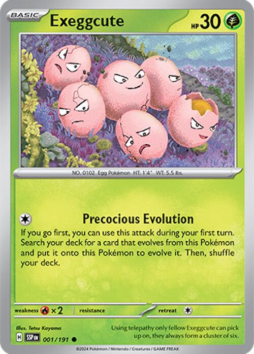 Exeggcute (001/191) [Scarlet & Violet: Surging Sparks] | RetroPlay Games