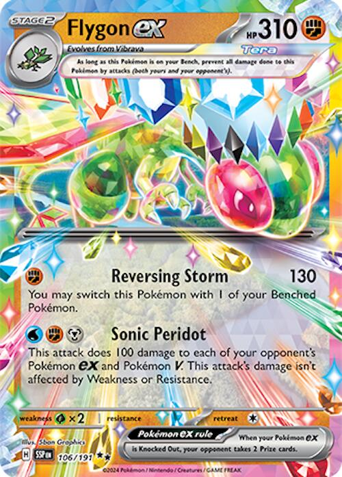 Flygon ex (106/191) [Scarlet & Violet: Surging Sparks] | RetroPlay Games