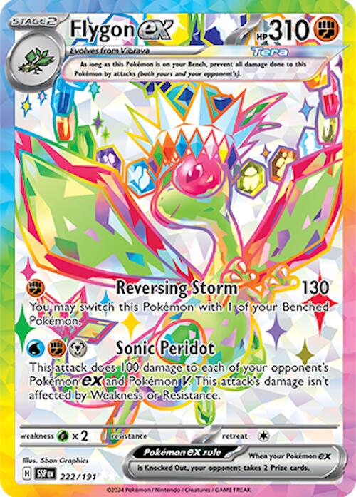 Flygon ex (222/191) [Scarlet & Violet: Surging Sparks] | RetroPlay Games