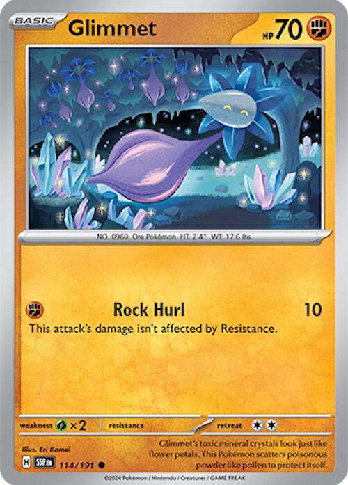 Glimmet (114/191) [Scarlet & Violet: Surging Sparks] | RetroPlay Games