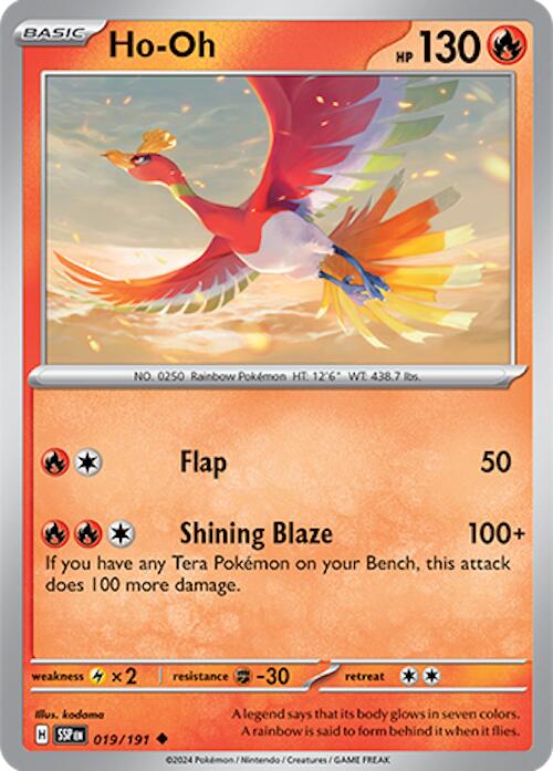 Ho-Oh (019/191) [Scarlet & Violet: Surging Sparks] | RetroPlay Games