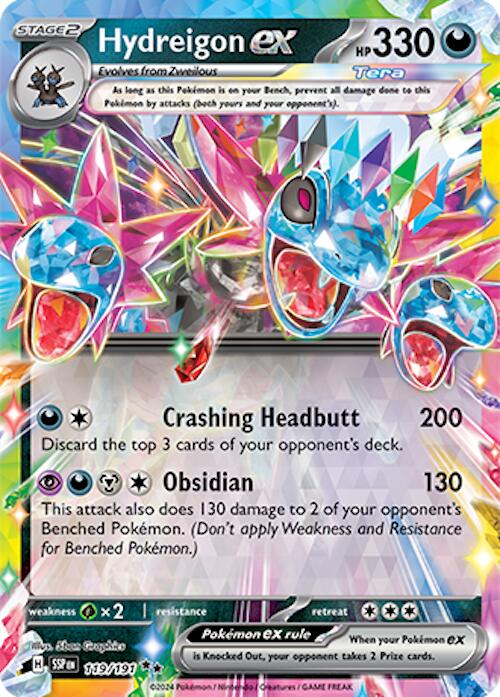 Hydreigon ex (119/191) [Scarlet & Violet: Surging Sparks] | RetroPlay Games