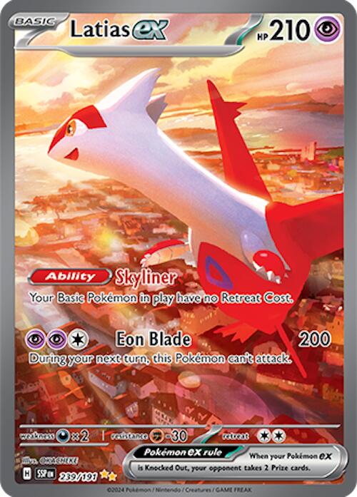 Latias ex (239/191) [Scarlet & Violet: Surging Sparks] | RetroPlay Games