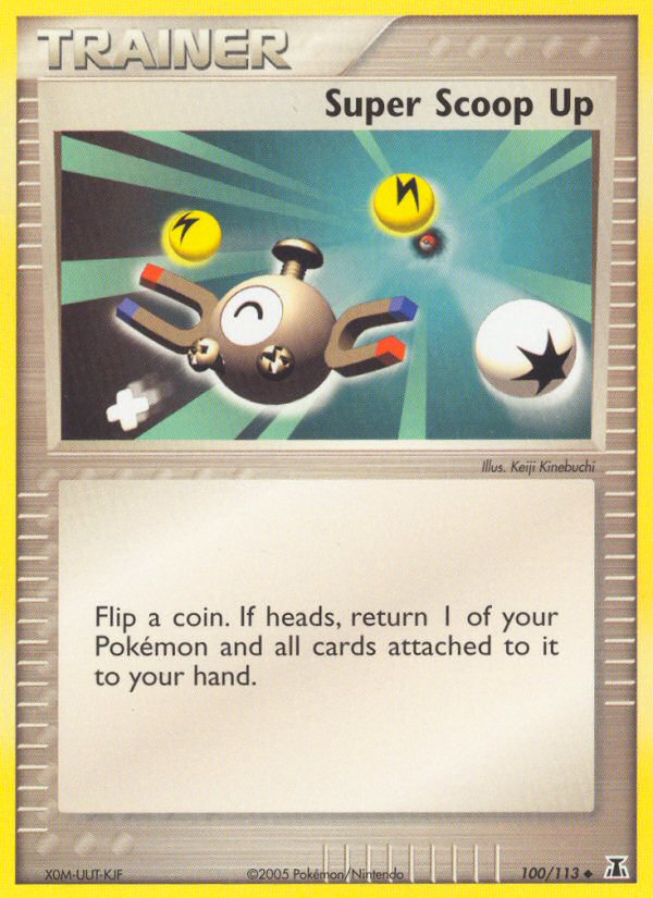 Super Scoop Up (100/113) [EX: Delta Species] | RetroPlay Games