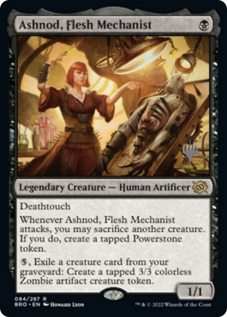 Ashnod, Flesh Mechanist (Promo Pack) [The Brothers' War Promos] | RetroPlay Games