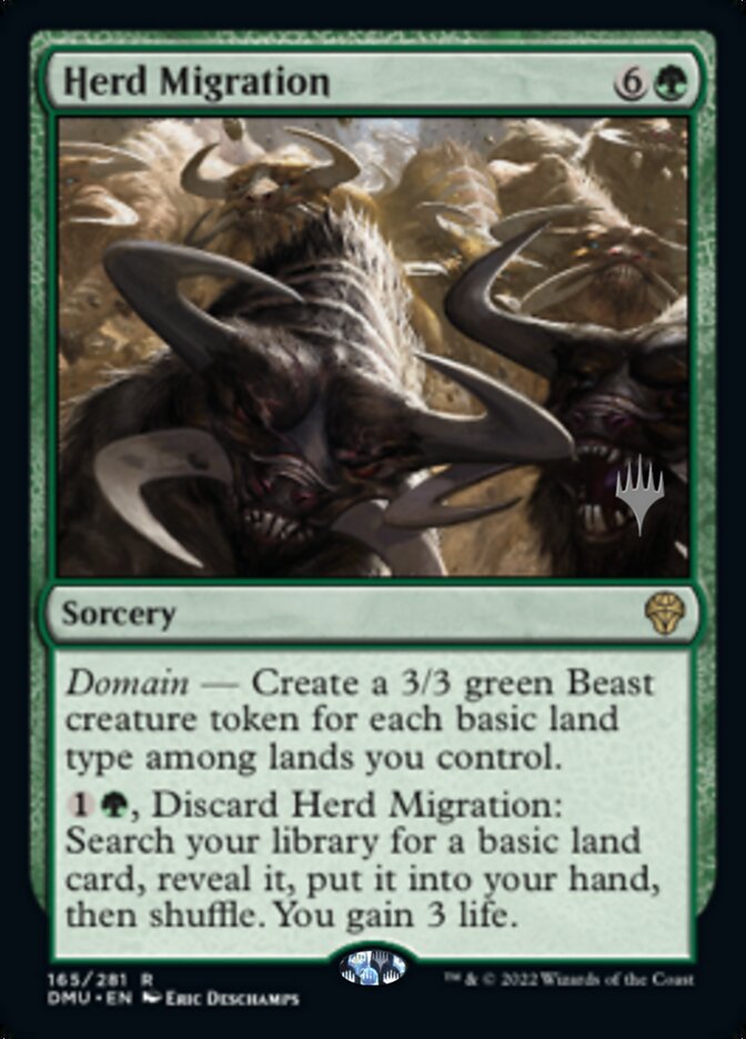 Herd Migration (Promo Pack) [Dominaria United Promos] | RetroPlay Games