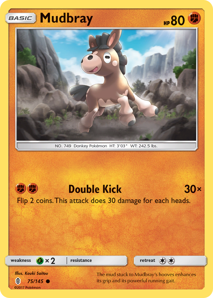 Mudbray (75/145) [Sun & Moon: Guardians Rising] | RetroPlay Games