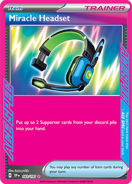 Miracle Headset (183/191) [Scarlet & Violet: Surging Sparks] | RetroPlay Games