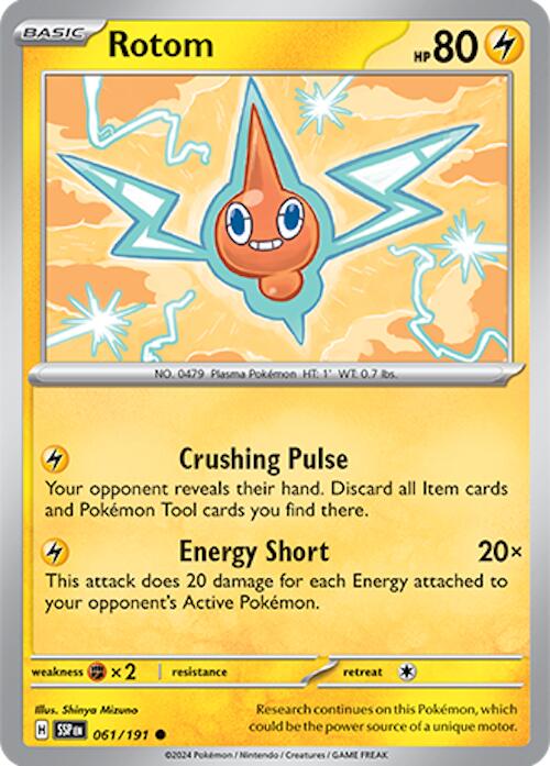 Rotom (061/191) [Scarlet & Violet: Surging Sparks] | RetroPlay Games