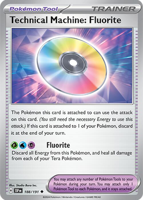 Technical Machine: Fluorite (188/191) [Scarlet & Violet: Surging Sparks] | RetroPlay Games